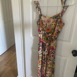 Baltic Born Floral Jumpsuit with Tie Waist